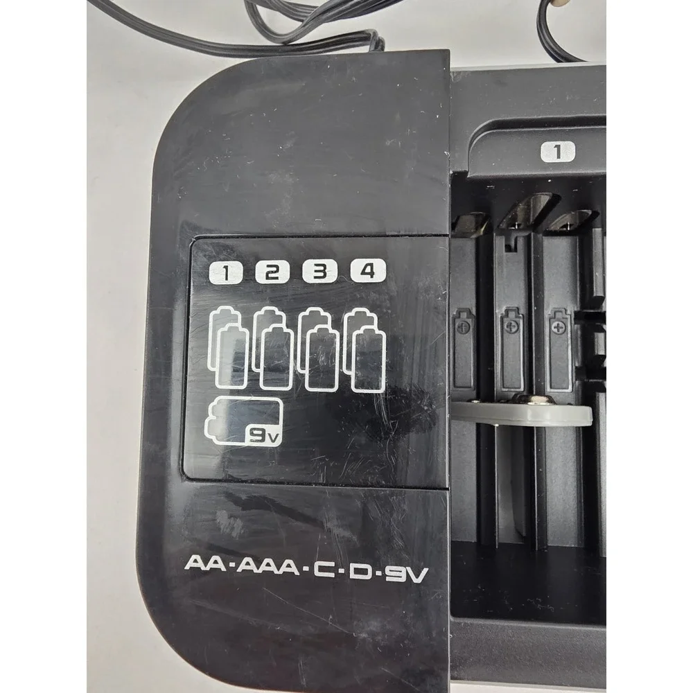 Energizer CHF-C2 NiMH Battery Charger AA AAA C D 9V Class 2 Tested